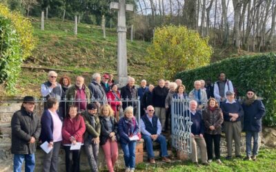 The Founder’s Journey Day 1 of the Pilgrimage: St Bonnet de Troncy – Les Barbery