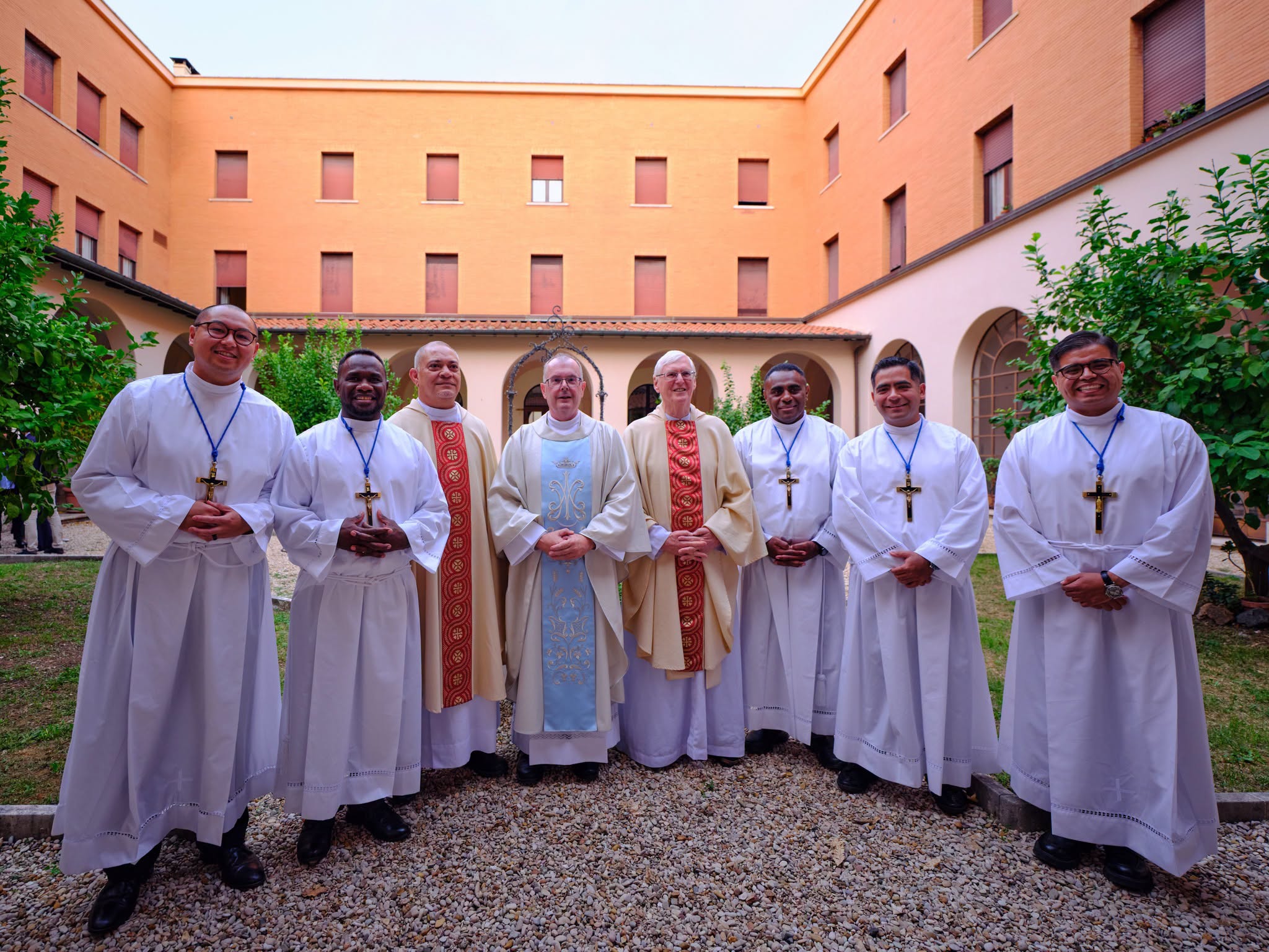 Five Marists Make Final Vows in Rome